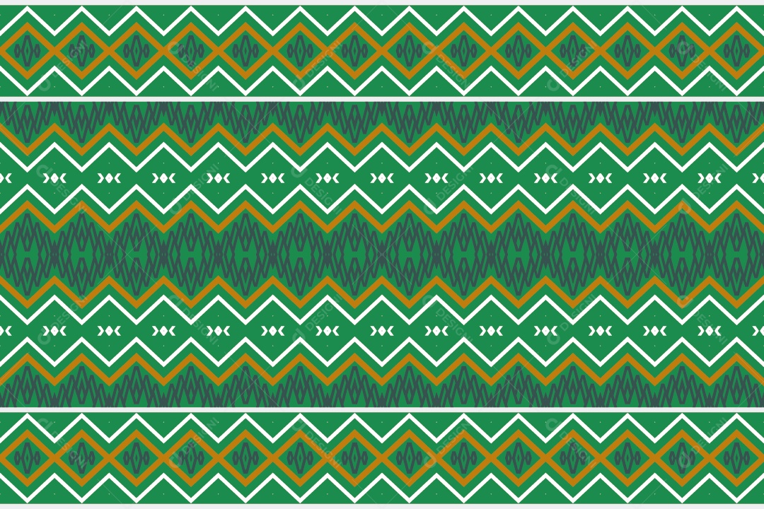 Padrão Tribal De Fundo Ilustração Colorida Vetor EPS