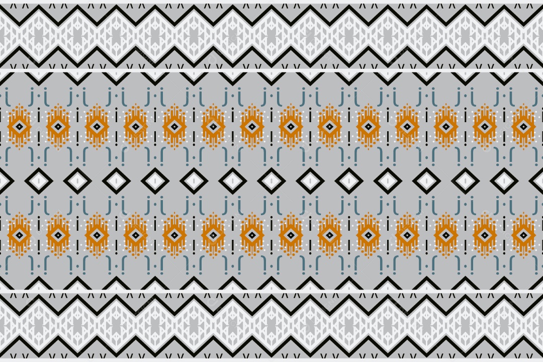 Padrão Tribal De Fundo Ilustração Colorida Vetor EPS