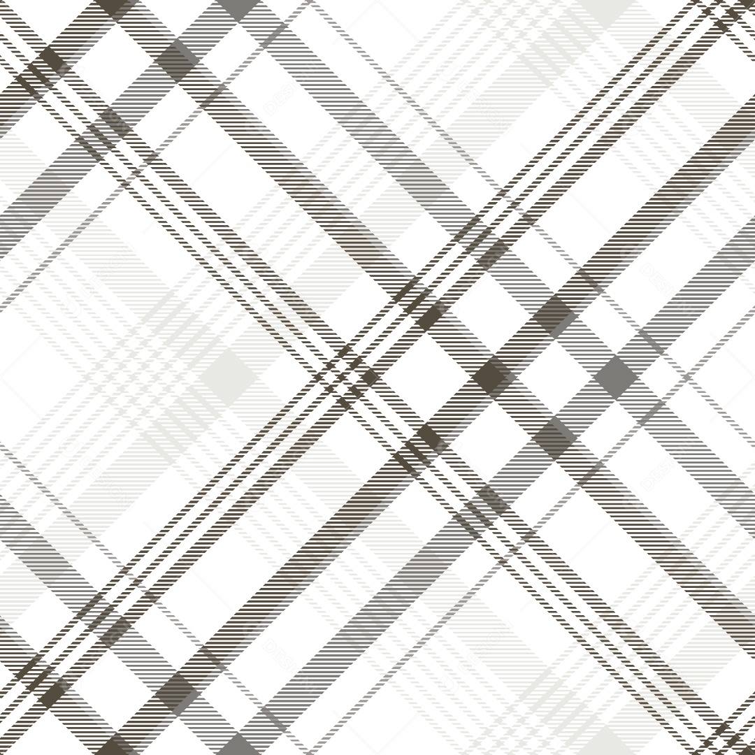 Linhas Xadrez Cruzadas Textura Ilustração Preto e Branco Vetor EPS