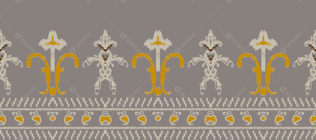 Tapete Tribal Tradicional Estilo Asteca Ilustração Colorida Vetor EPS