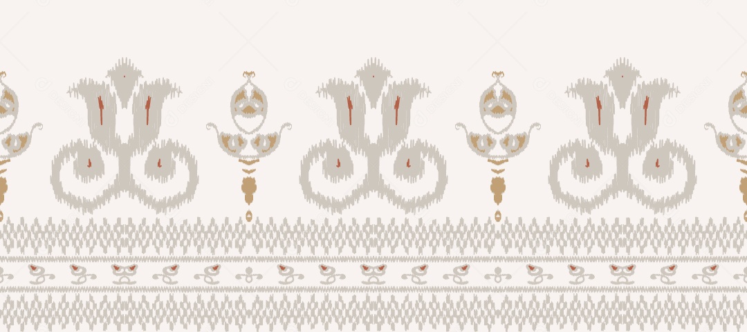 Tapete Tribal Tradicional Estilo Asteca Ilustração Colorida Vetor EPS