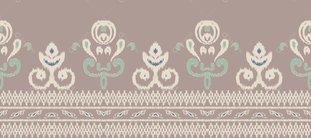 Tapete Tribal Tradicional Estilo Asteca Ilustração Colorida Vetor EPS