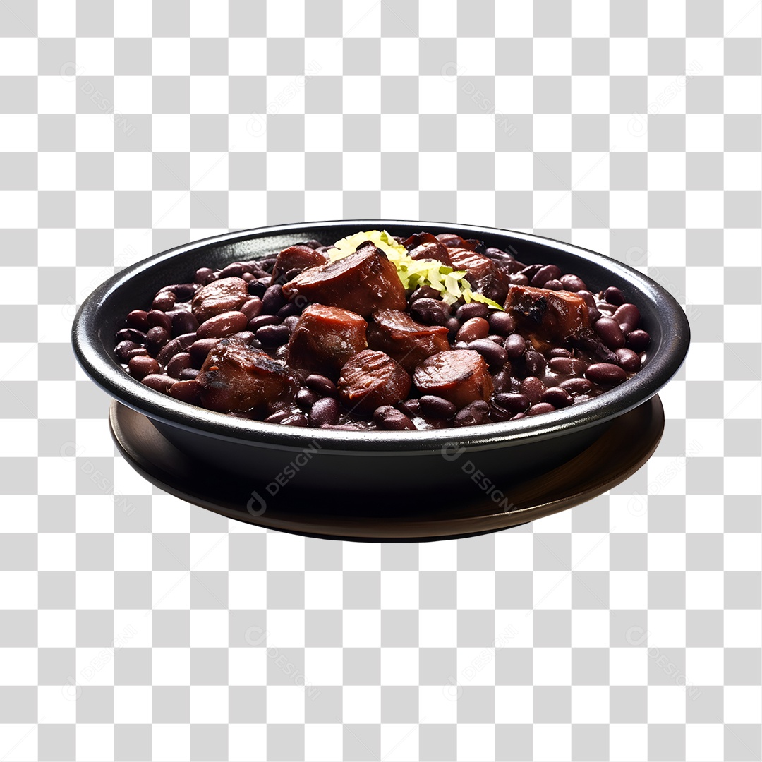 Feijoada Tradicional Brasileira PNG Transparente