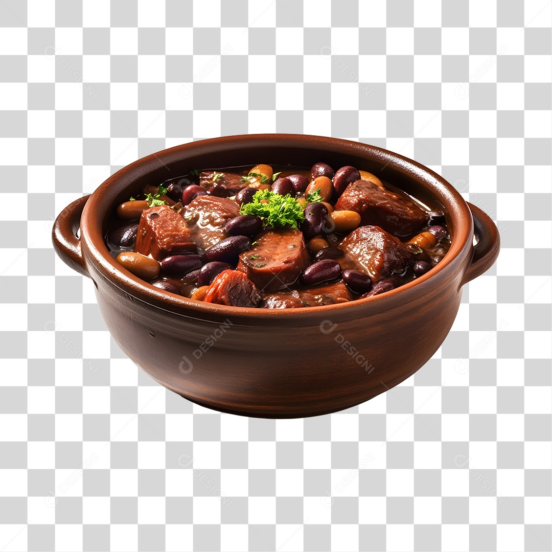 Feijoada Tradicional Brasileira PNG Transparente