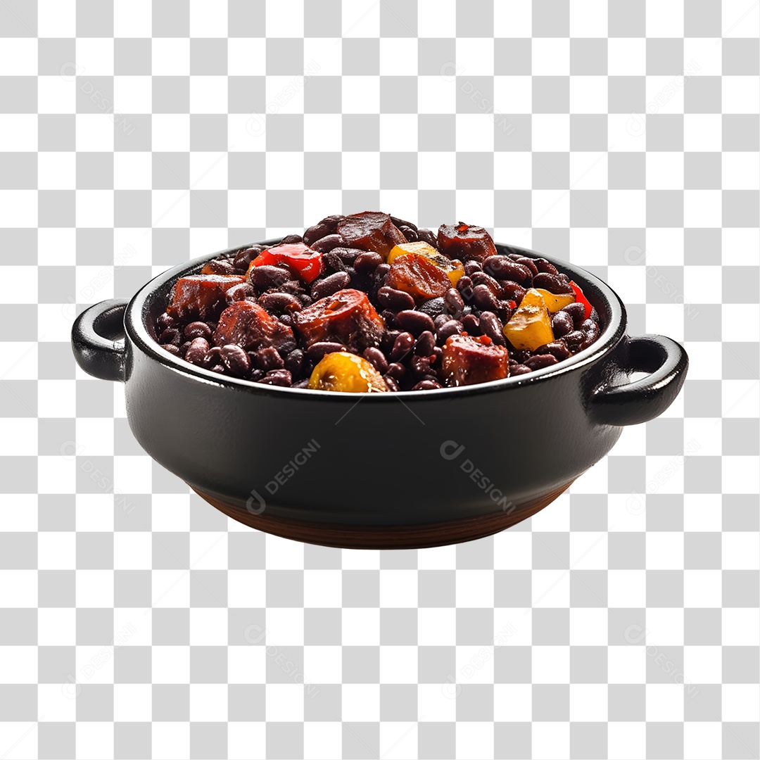 Feijoada Tradicional Brasileira PNG Transparente