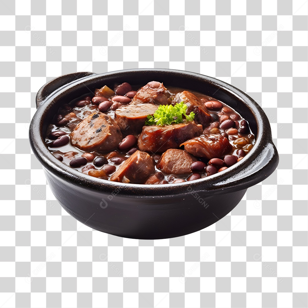 Feijoada Tradicional Brasileira PNG Transparente