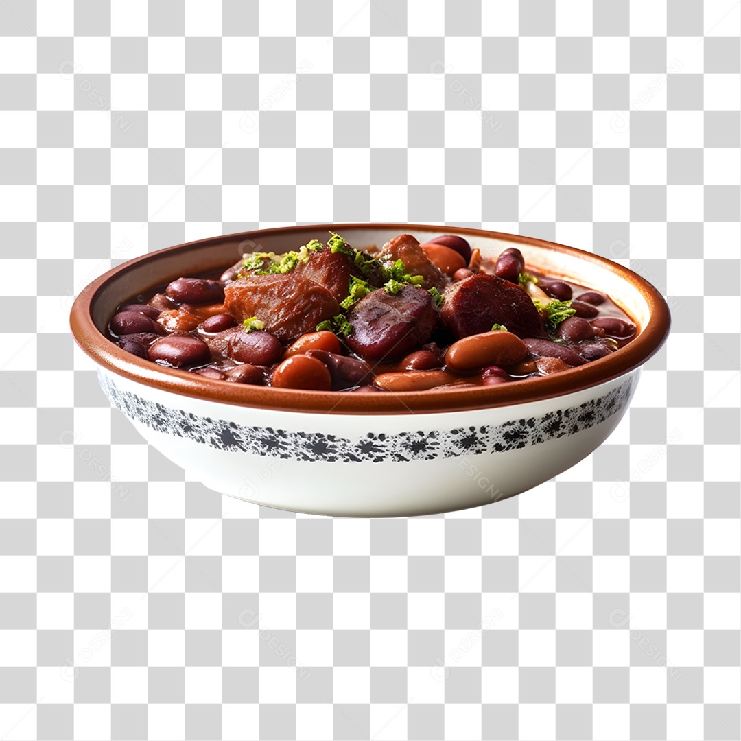 Feijoada Tradicional Brasileira PNG Transparente