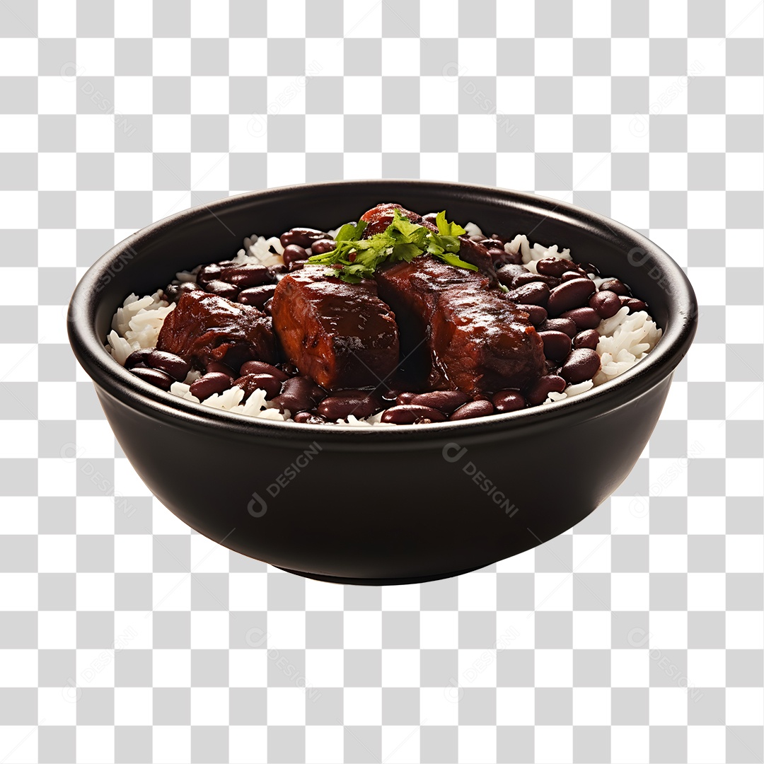 Feijoada Tradicional Brasileira PNG Transparente