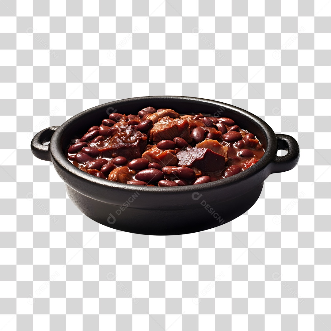 Feijoada Tradicional Brasileira PNG Transparente