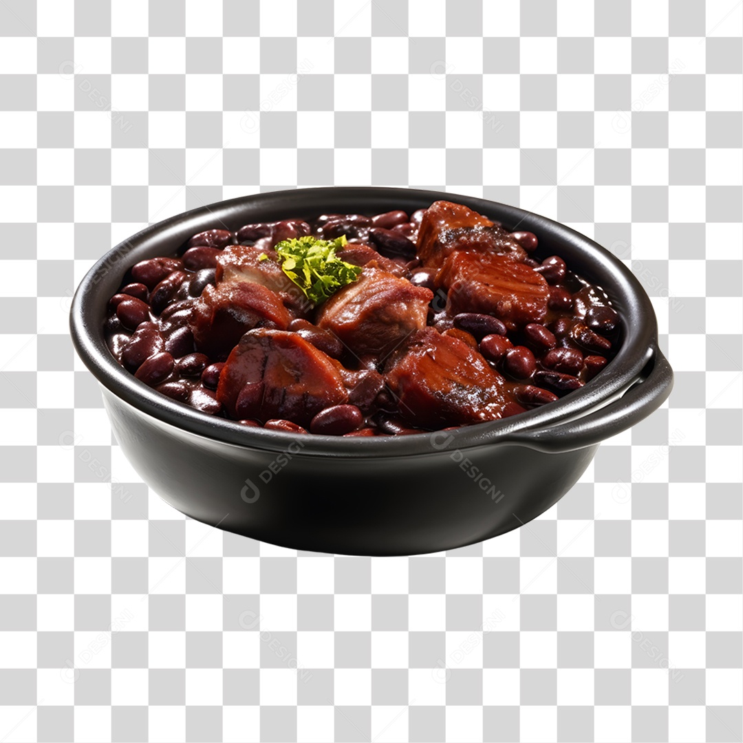 Feijoada Tradicional Brasileira PNG Transparente