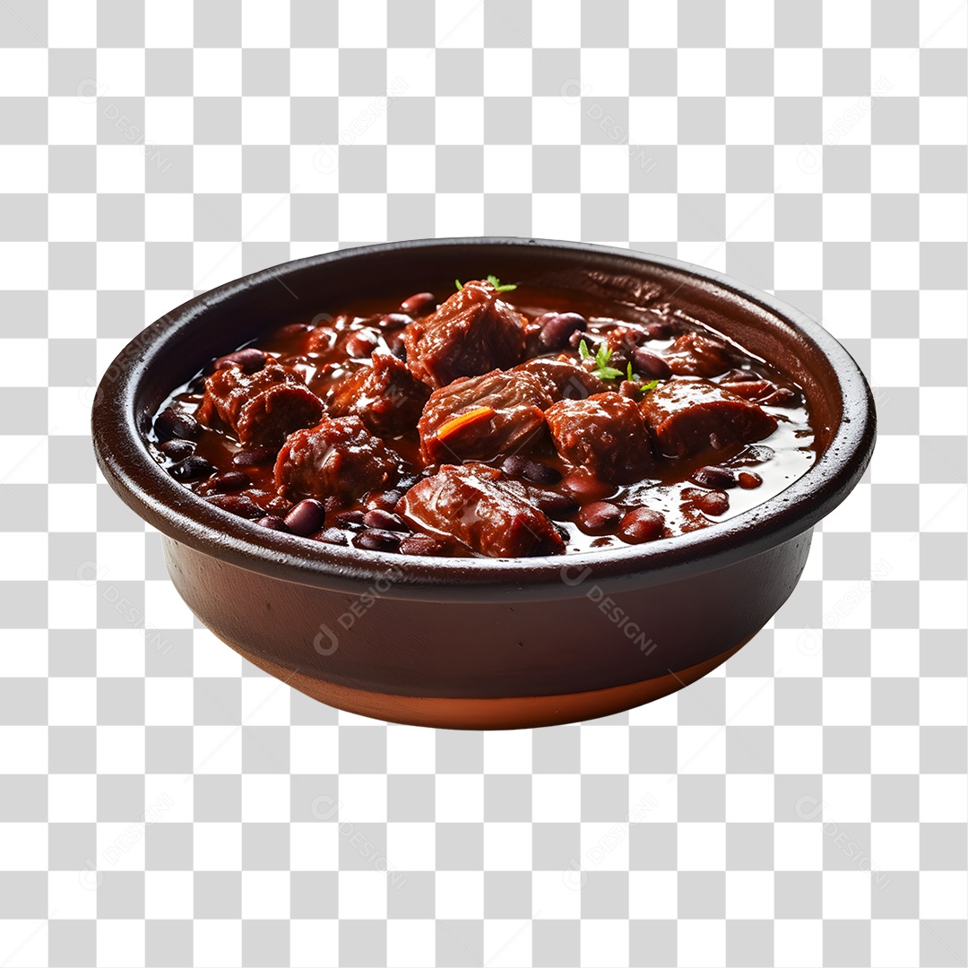 Feijoada Tradicional Brasileira PNG Transparente