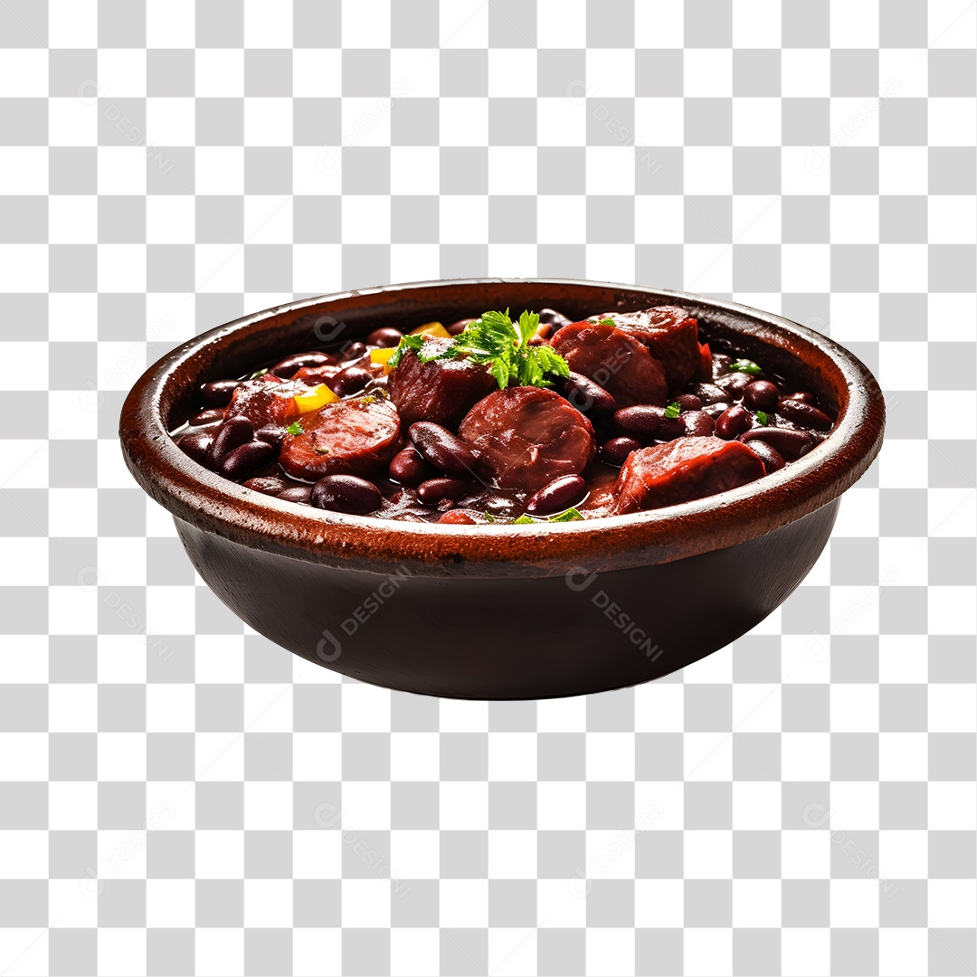 Feijoada Tradicional Brasileira PNG Transparente