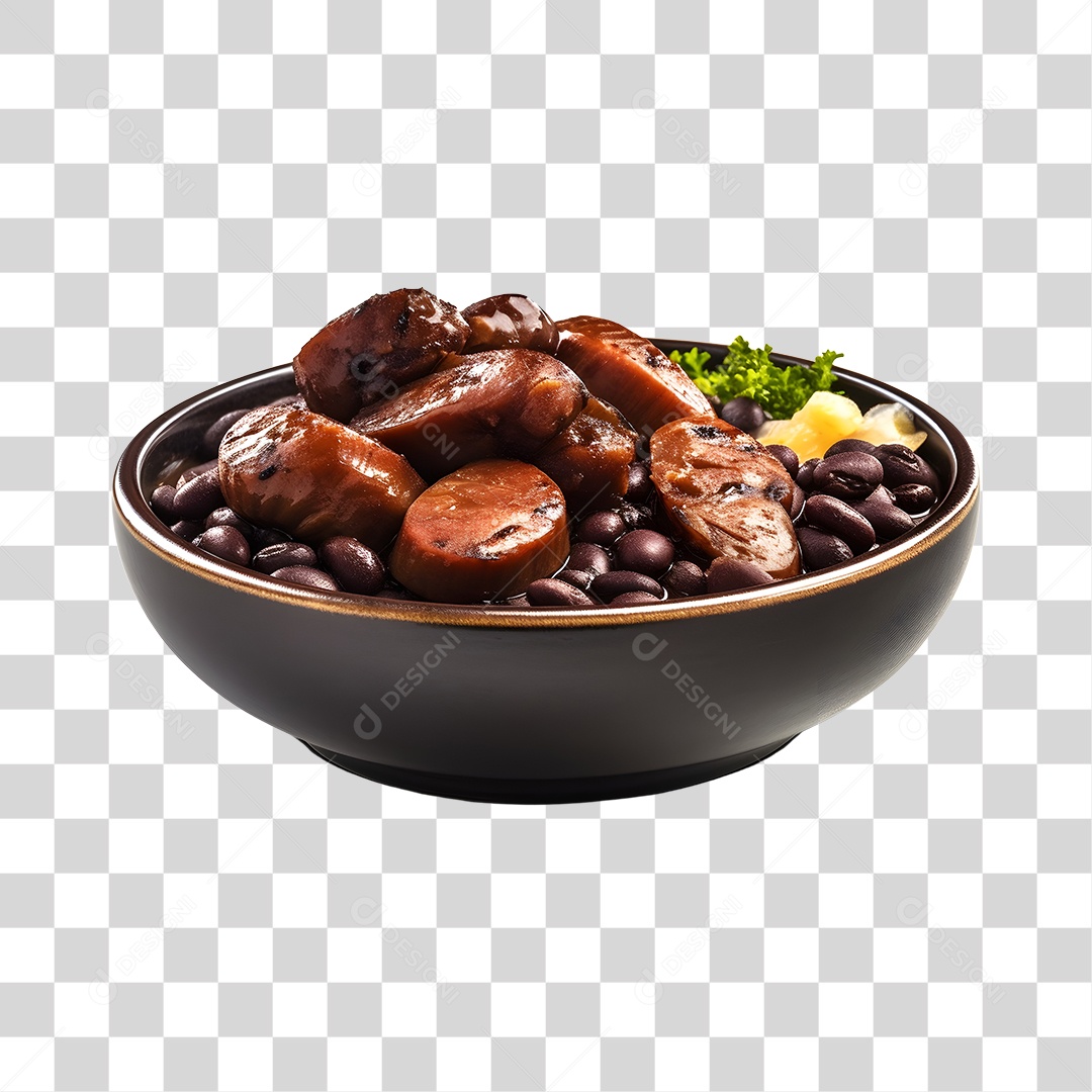 Feijoada Tradicional Brasileira PNG Transparente