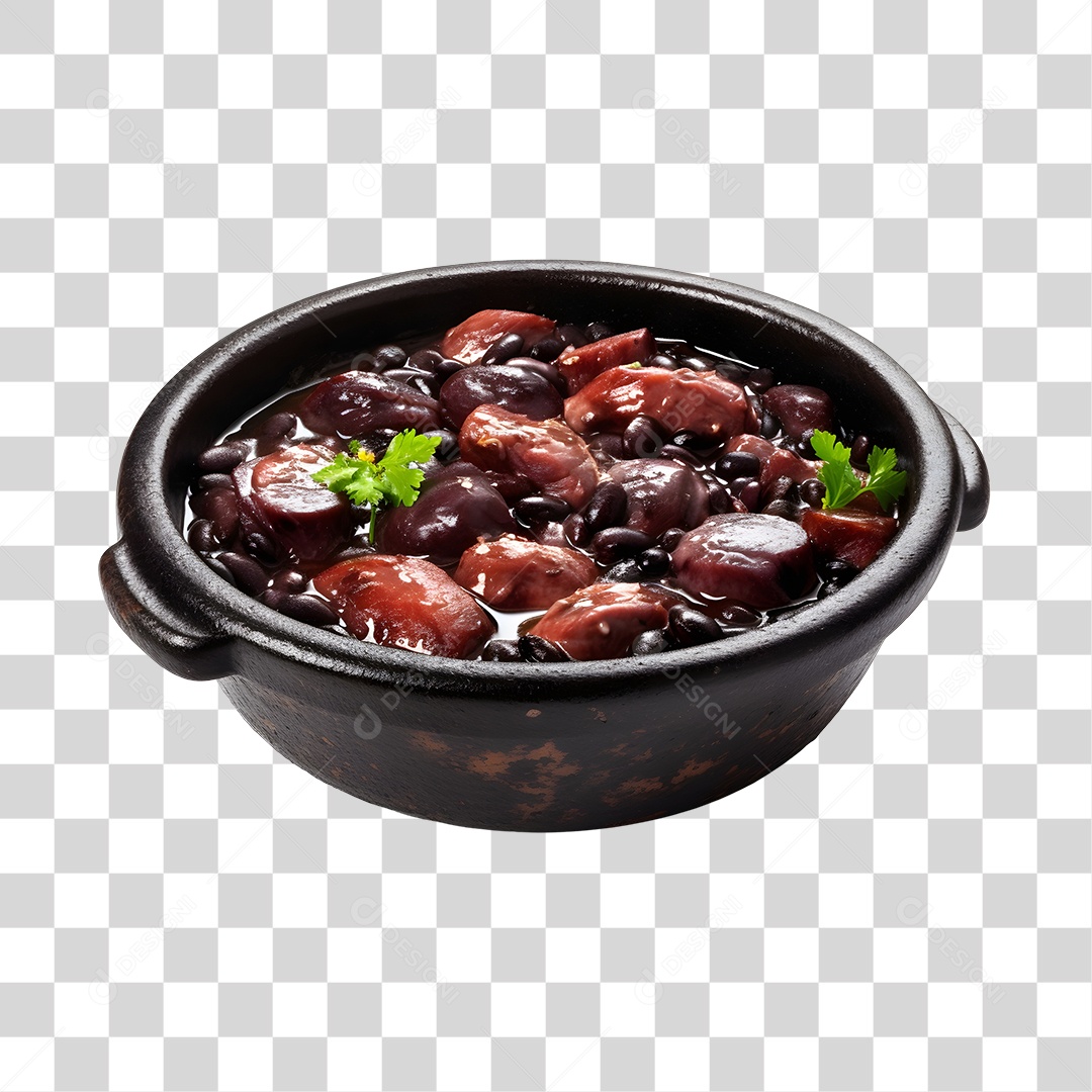 Feijoada Tradicional Brasileira PNG Transparente