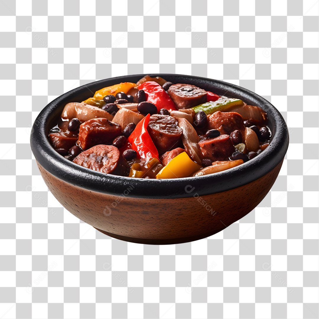 Feijoada Tradicional Brasileira PNG Transparente