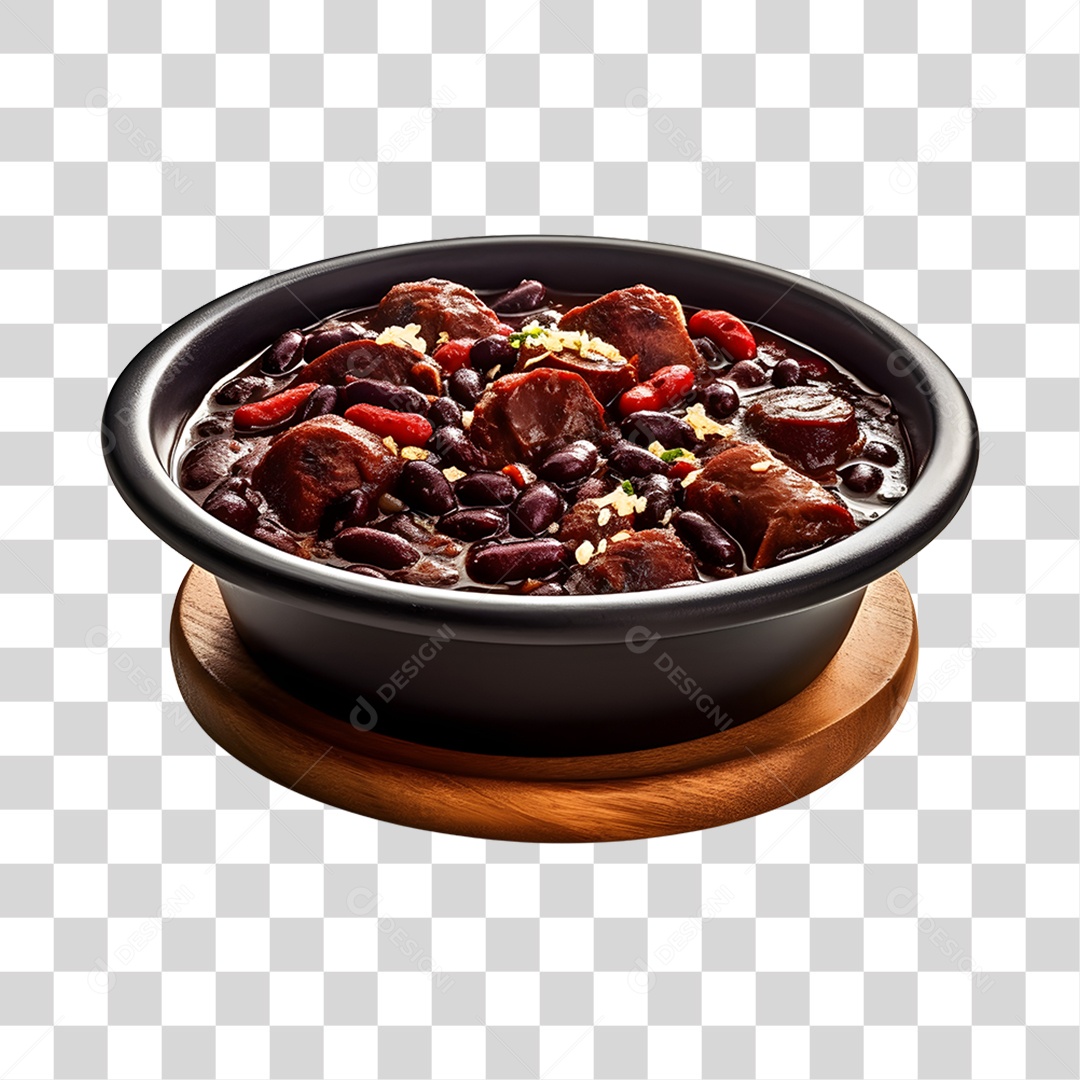 Feijoada Tradicional Brasileira PNG Transparente
