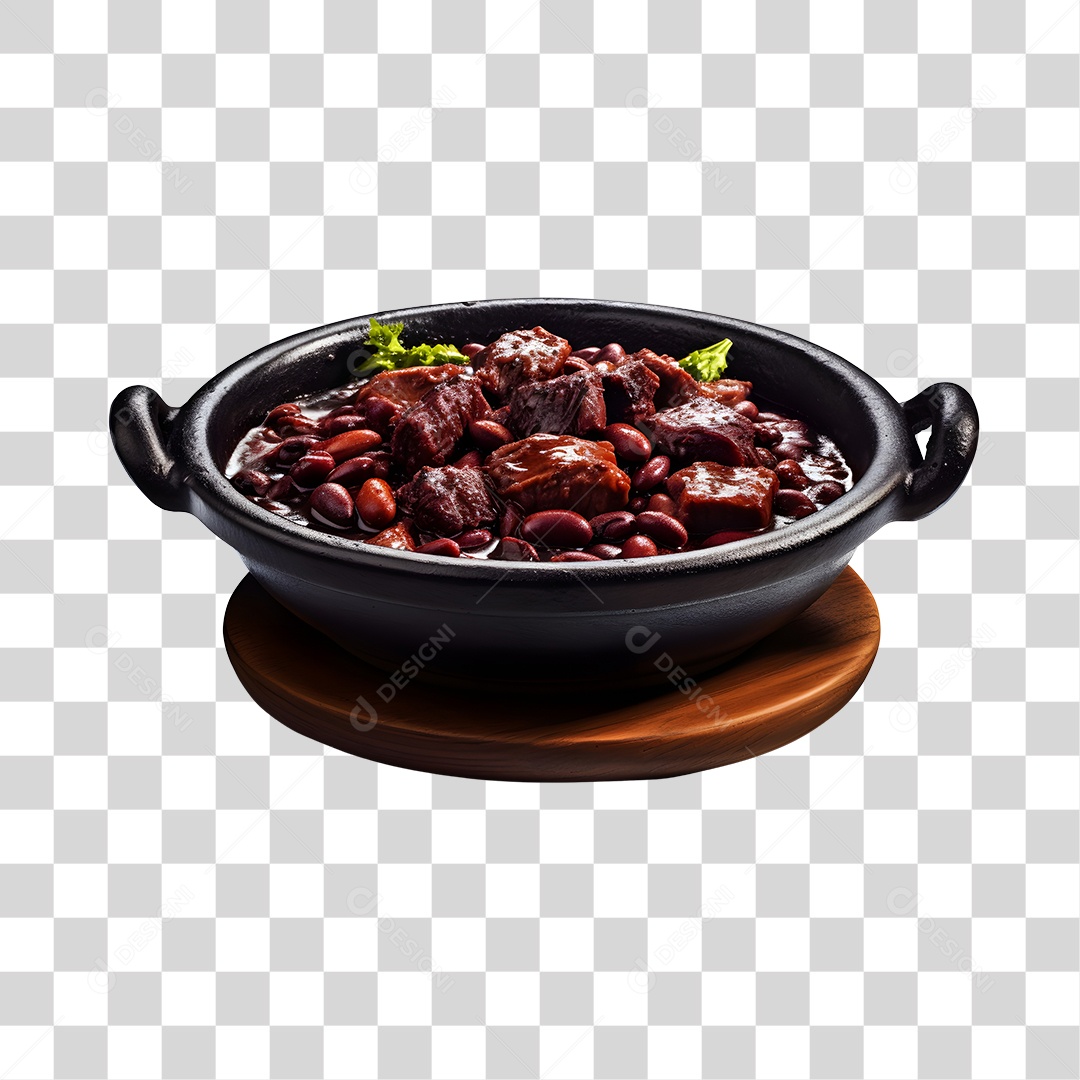 Feijoada Tradicional Brasileira PNG Transparente