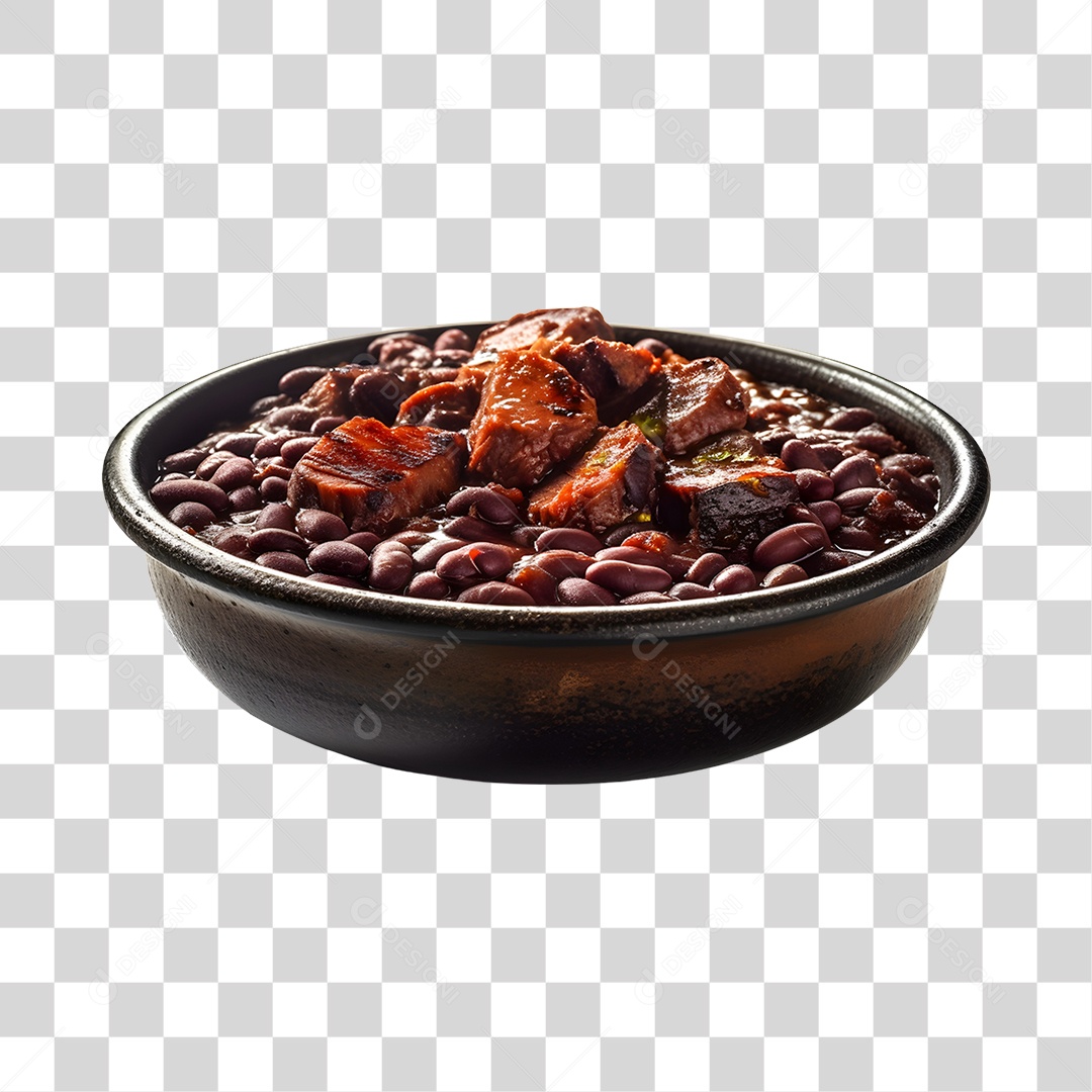 Feijoada Tradicional Brasileira PNG Transparente