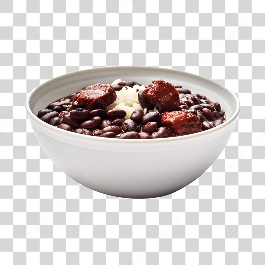 Feijoada Tradicional Brasileira PNG Transparente