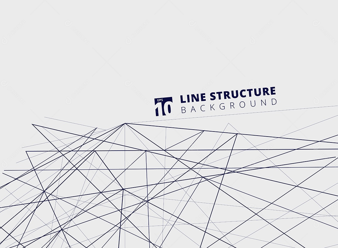 Background Linhas Abstratas da Sobreposição Vetor EPS