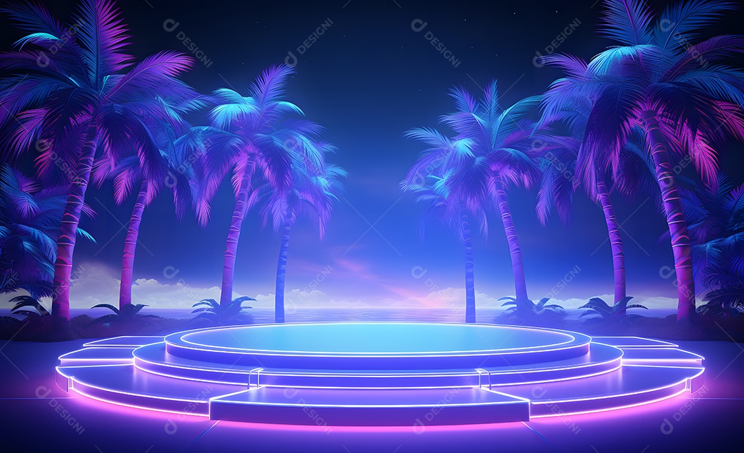 Fundo de Cenário Sunset