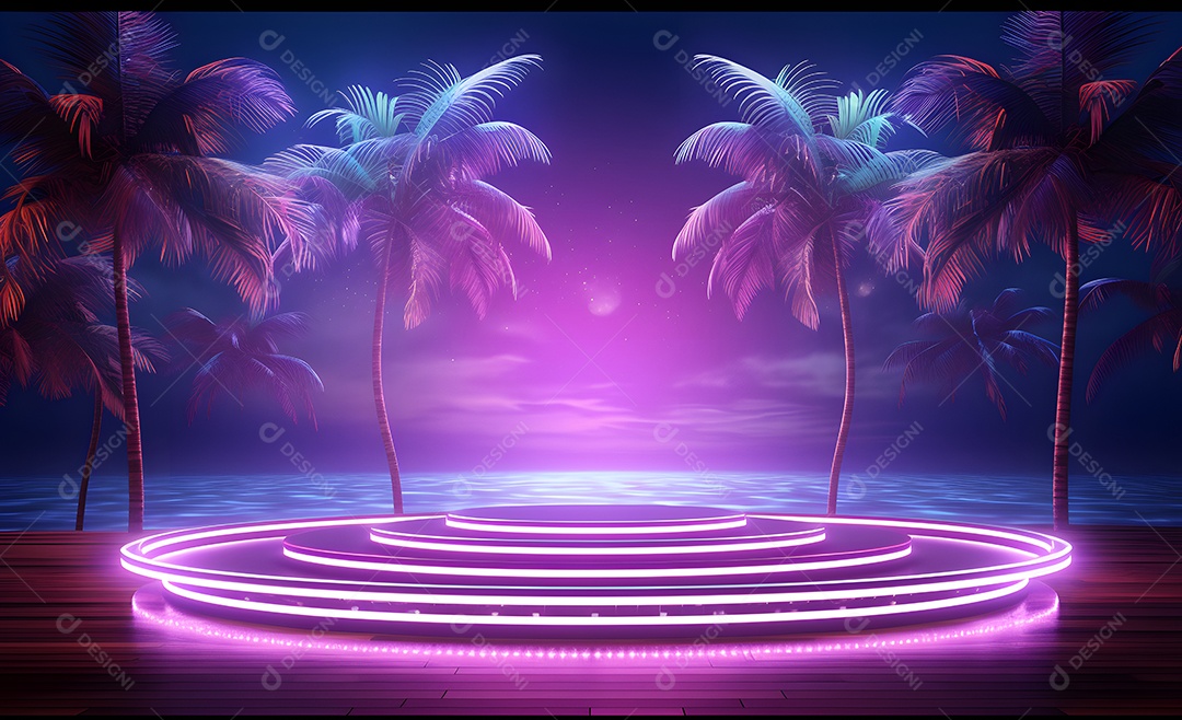 Fundo de Cenário Sunset