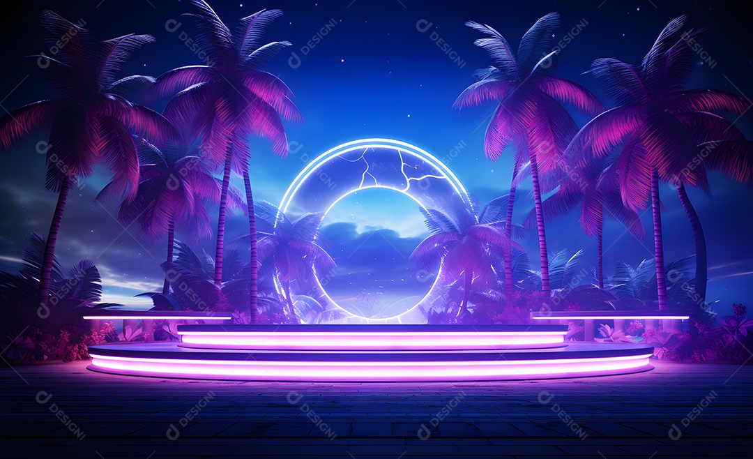 Fundo de Cenário Sunset