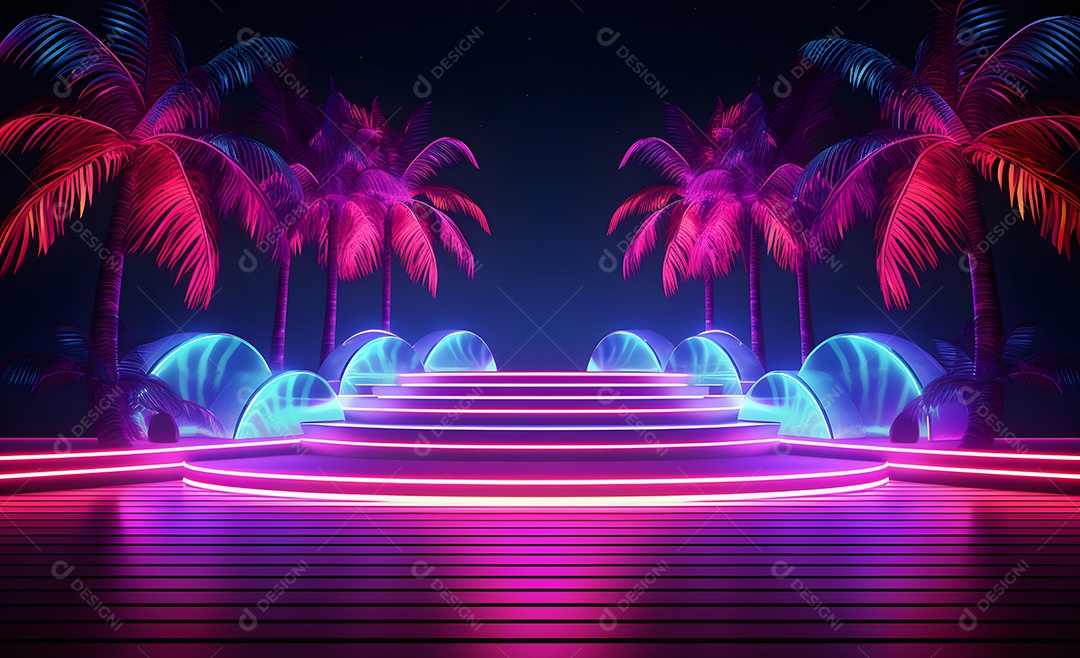 Fundo de Cenário Sunset