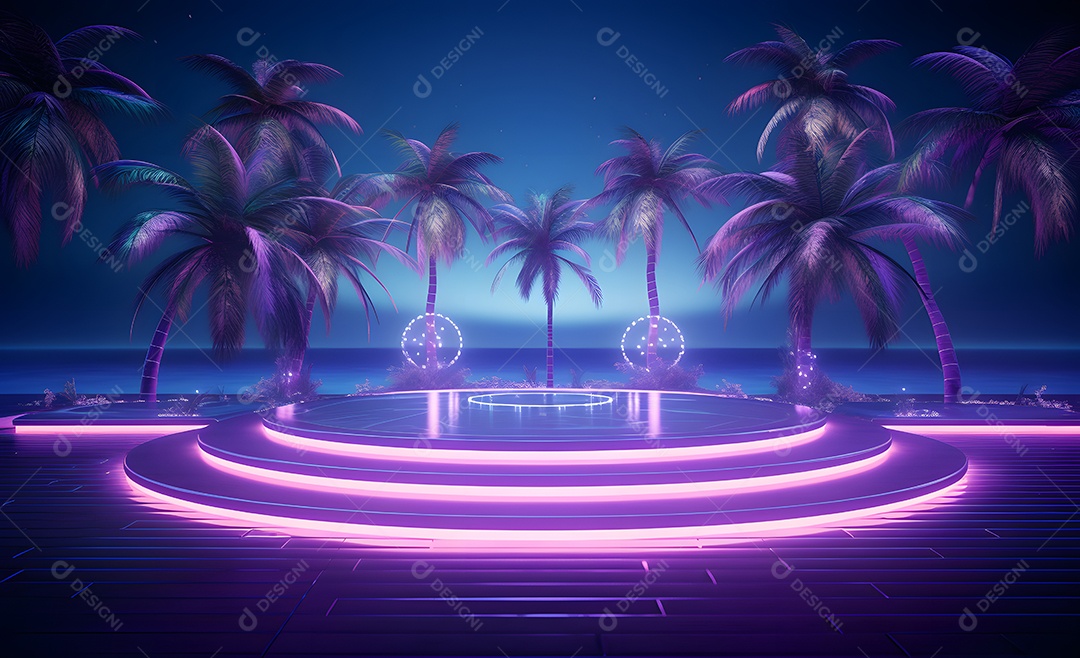 Fundo de Cenário Sunset