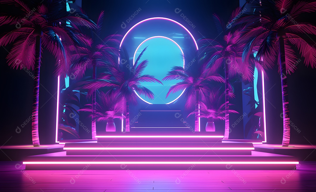 Fundo de Cenário Sunset