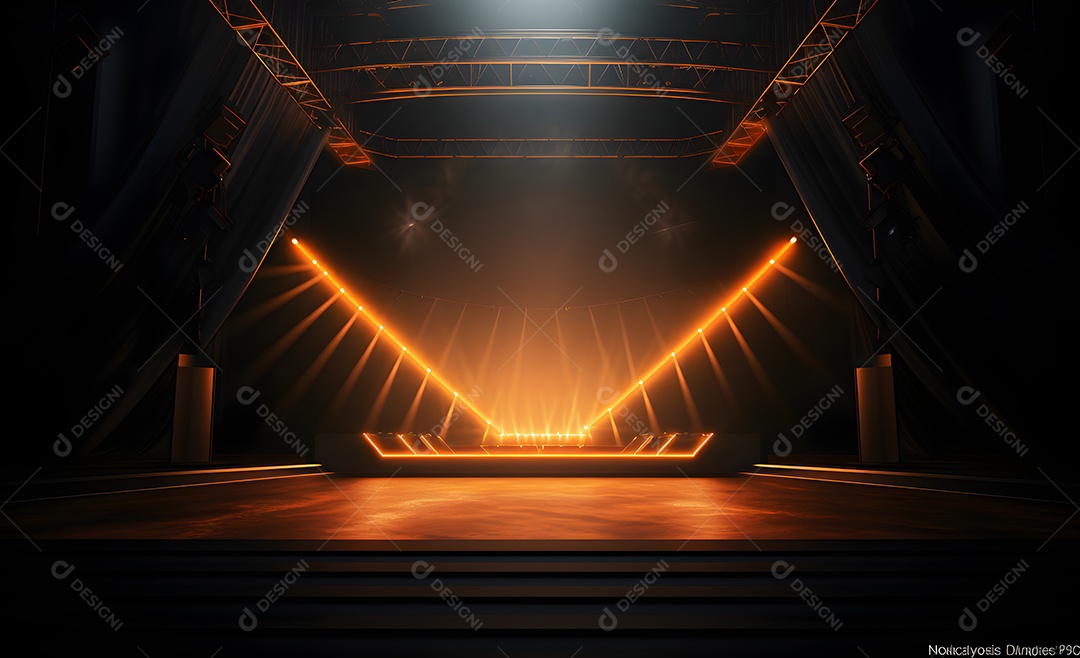 Fundo para Cenário Amarelo