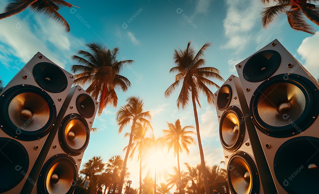 Fundo para Cenário Realista Sunseto