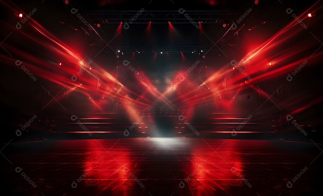 Fundo para Cenário Vermelho