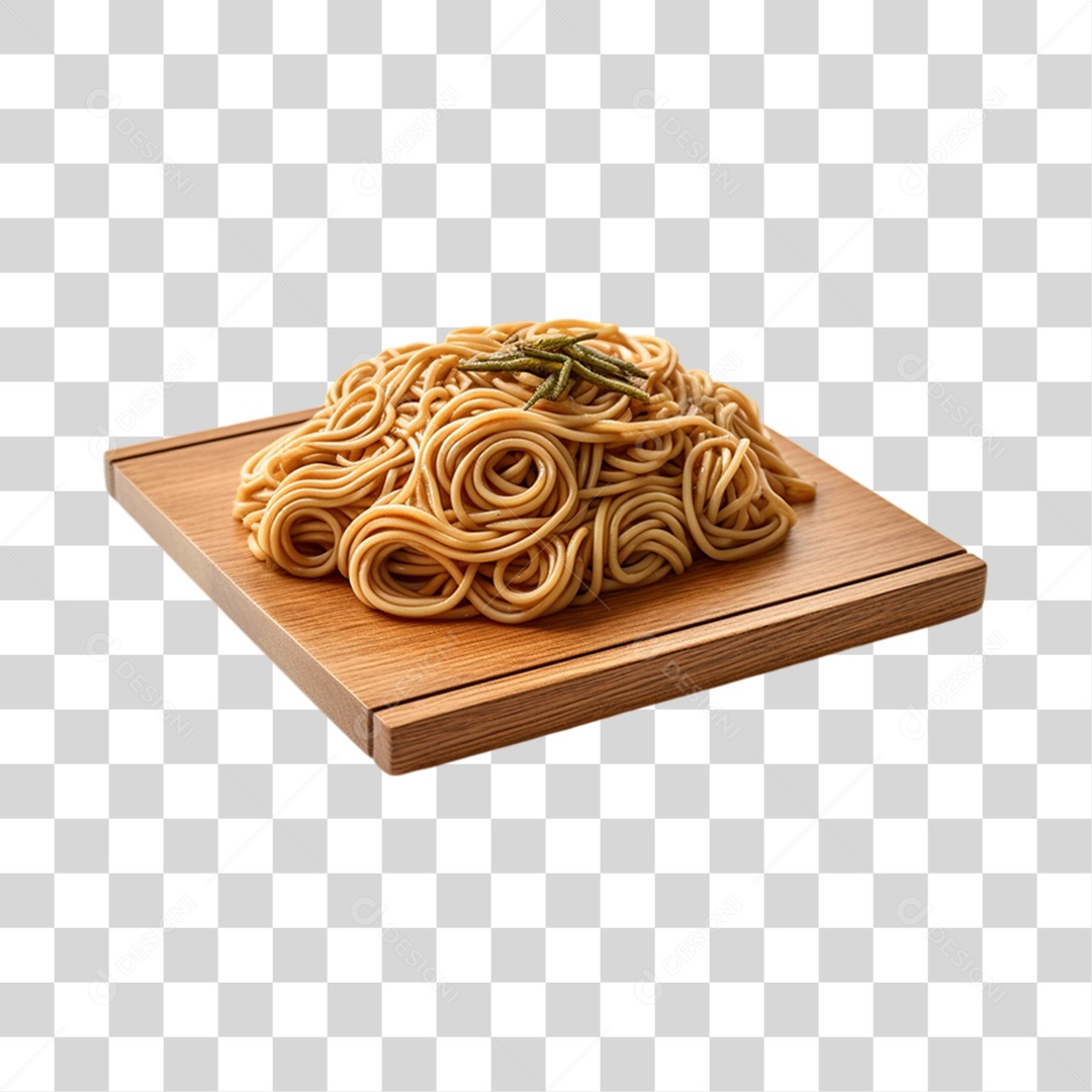 Macarrão Servido PNG Transparente