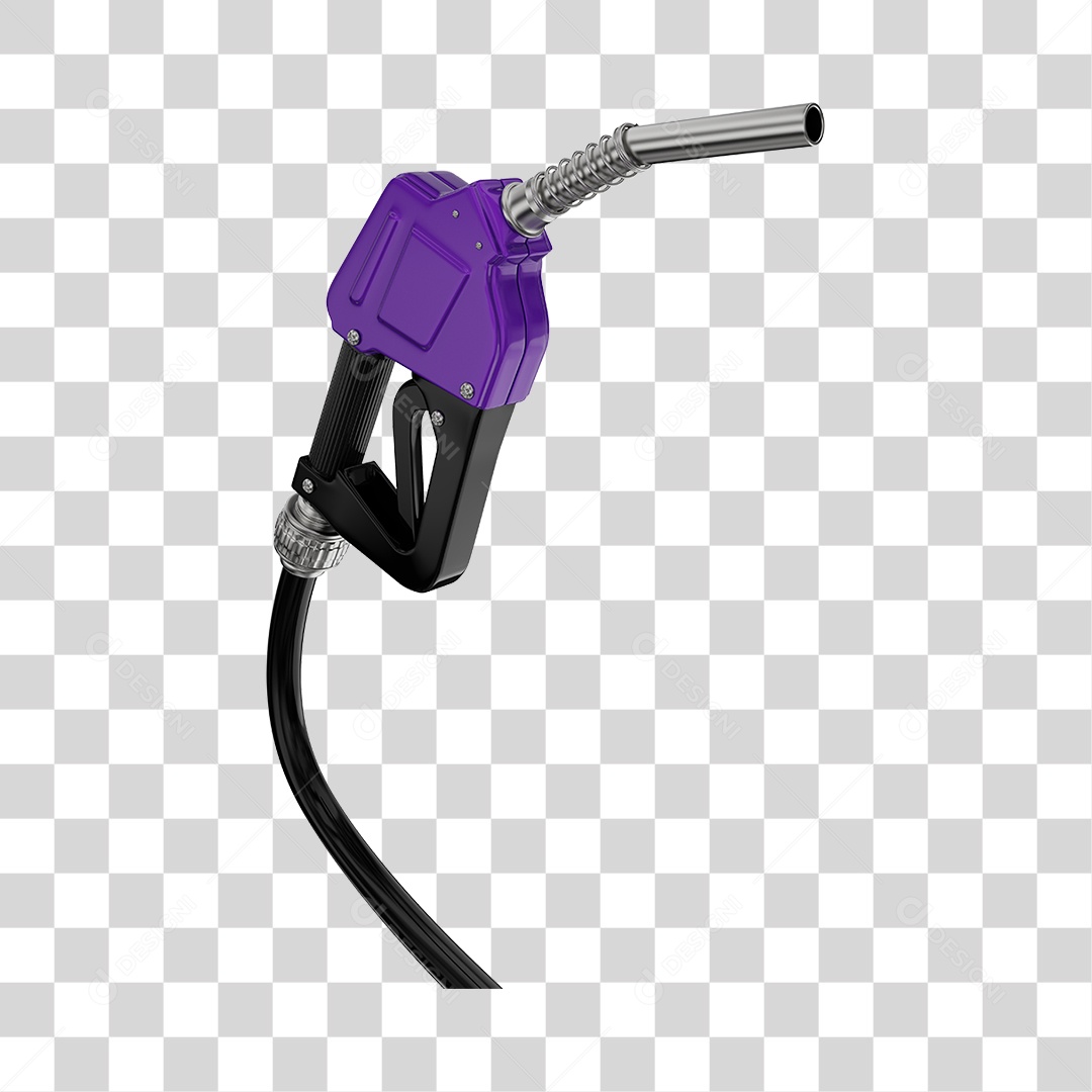 Bico de Abastecimento Automático Cor Roxo PNG Transparente