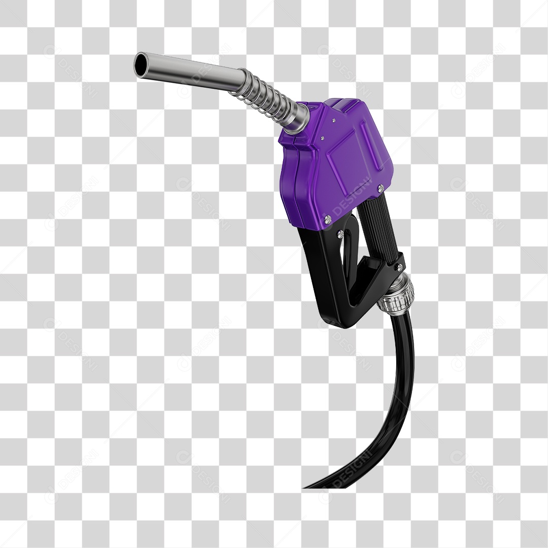 Bico de Abastecimento Automático Cor Roxo PNG Transparente