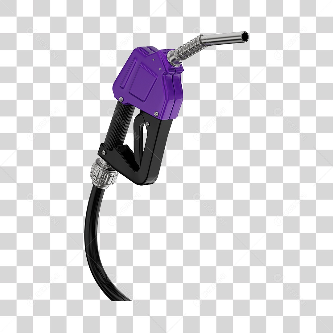 Bico de Abastecimento Automático Cor Roxo PNG Transparente