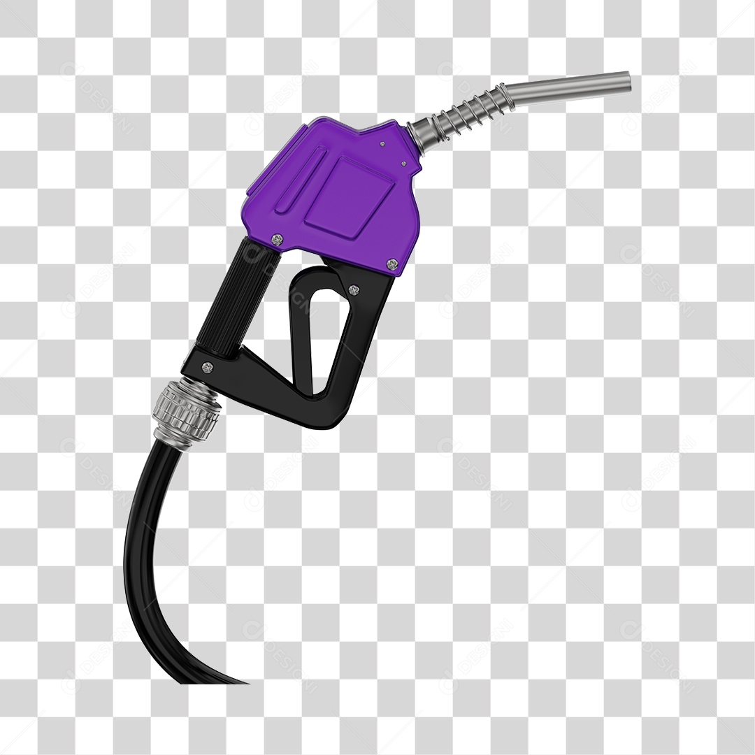 Bico de Abastecimento Automático Cor Roxo PNG Transparente