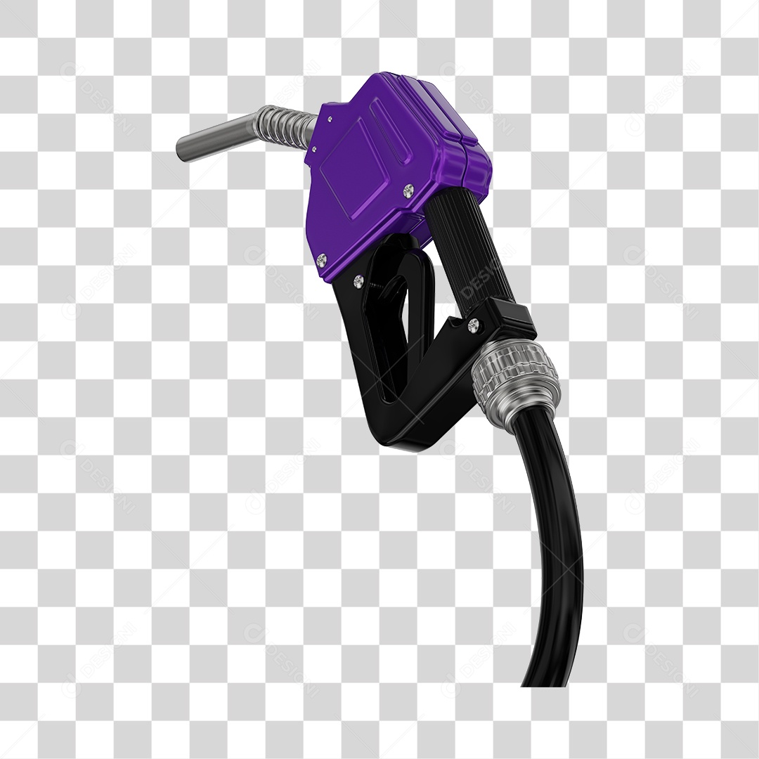 Bico de Abastecimento Automático Cor Roxo PNG Transparente