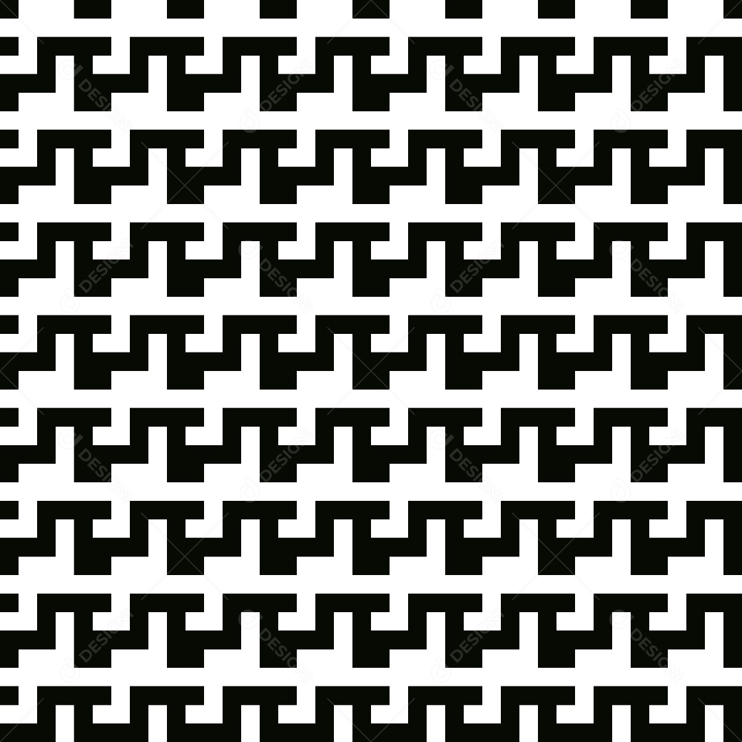 Fundo Geométrico Moderno Padrão Ladrilhos Geométricos Vetor EPS