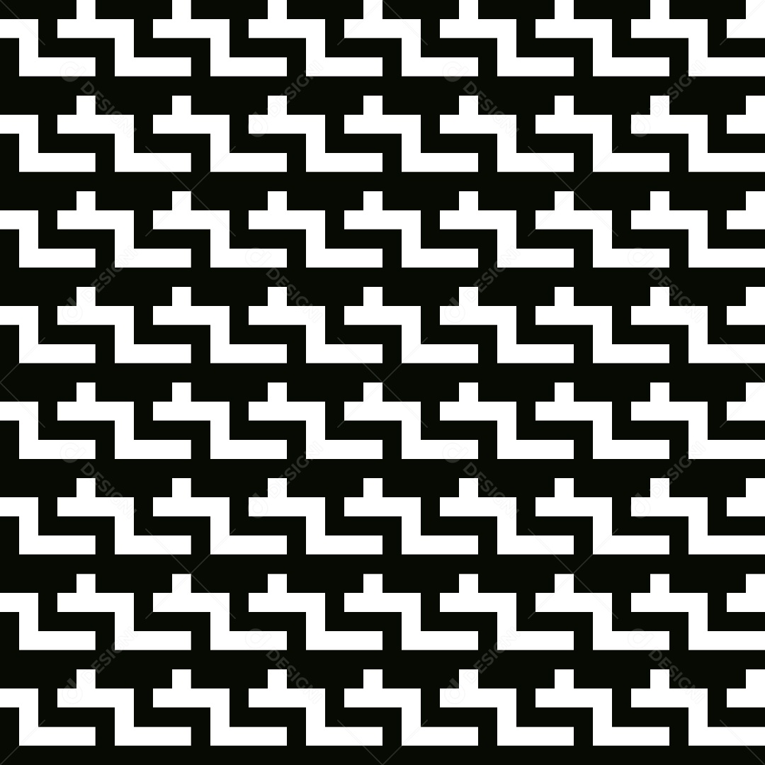 Fundo Geométrico Moderno Padrão Ladrilhos Geométricos Vetor EPS