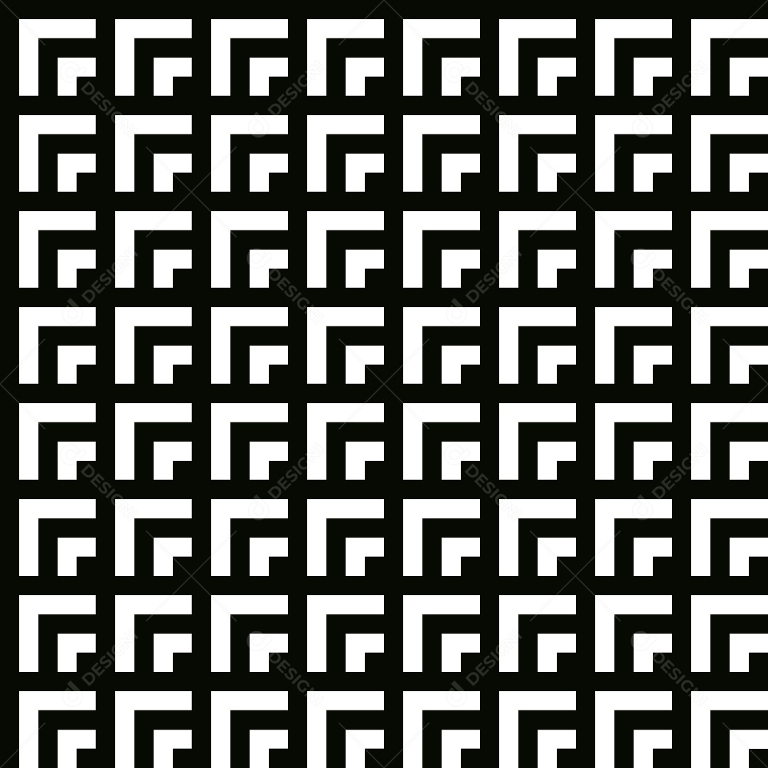 Fundo Geométrico Moderno Padrão Ladrilhos Geométricos Vetor EPS