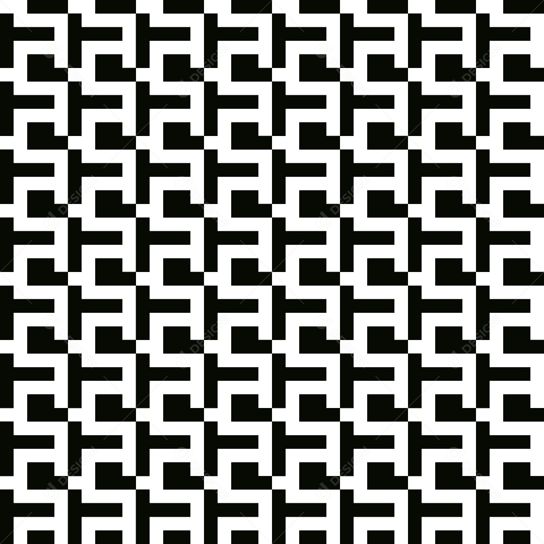 Fundo Geométrico Moderno Padrão Ladrilhos Geométricos Vetor EPS