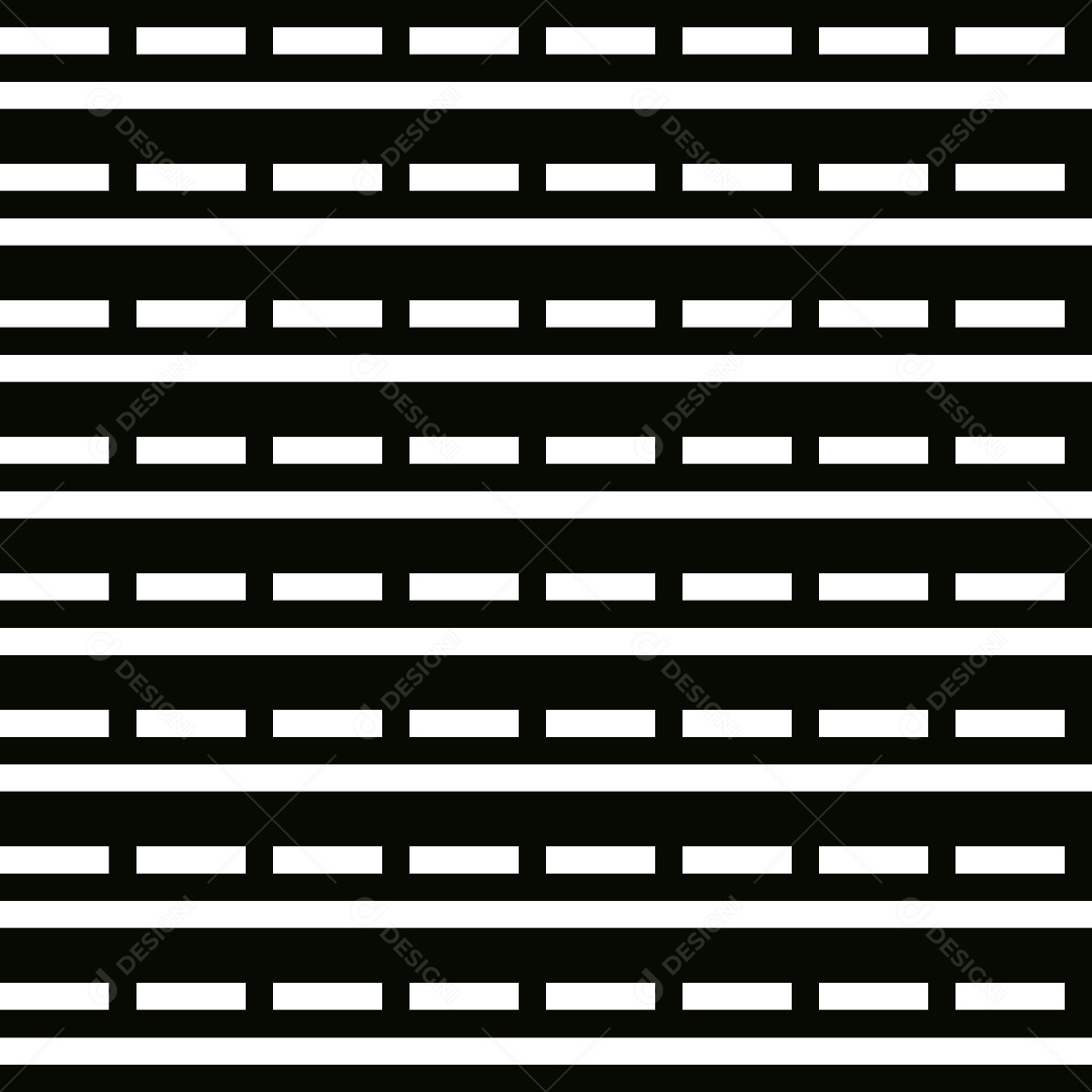 Fundo Geométrico Moderno Padrão Ladrilhos Geométricos Preto e Branco Vetor EPS