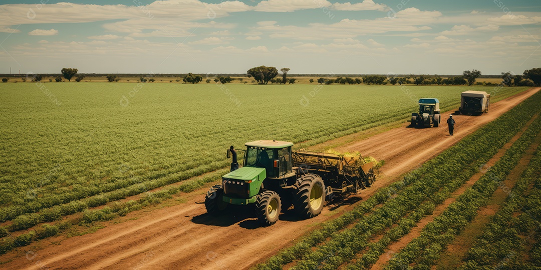 Pantanal com áreas de cultivo de algodão e milho, paisagem repleta de rios e fauna exótica.