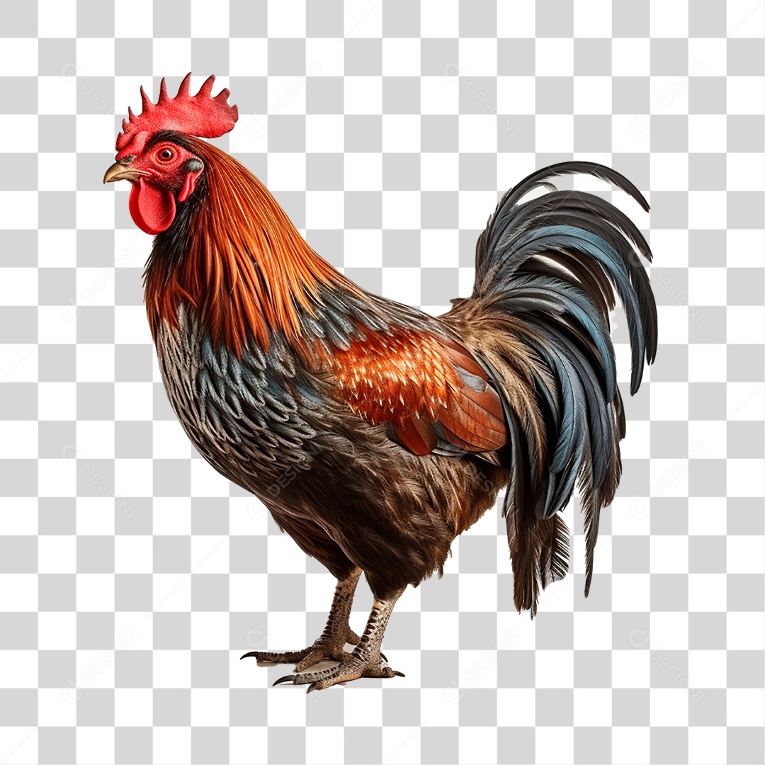 Galo PNG Transparente