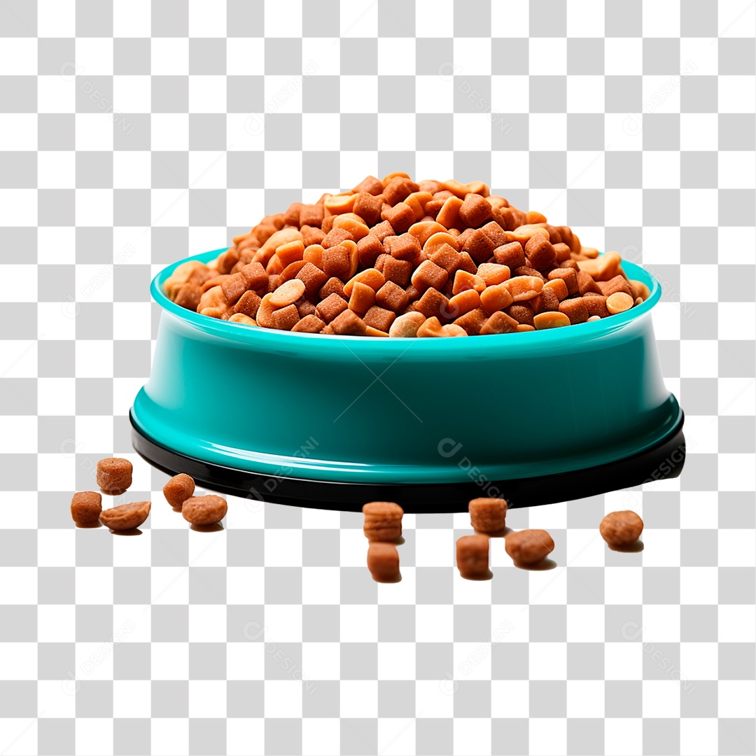 Vasilha de Ração para Animais de Estimação PNG Transparente