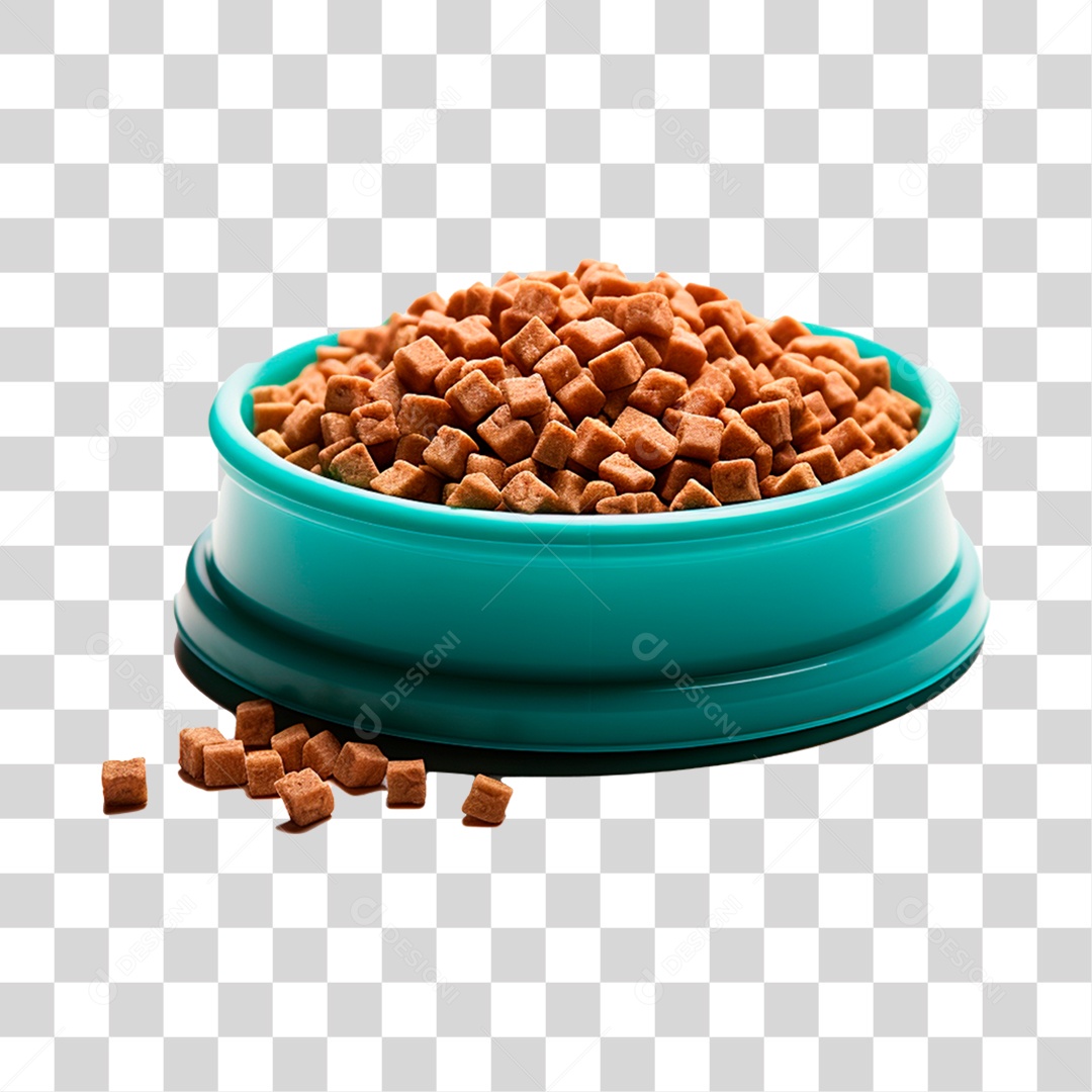 Vasilha de Ração para Animais de Estimação PNG Transparente
