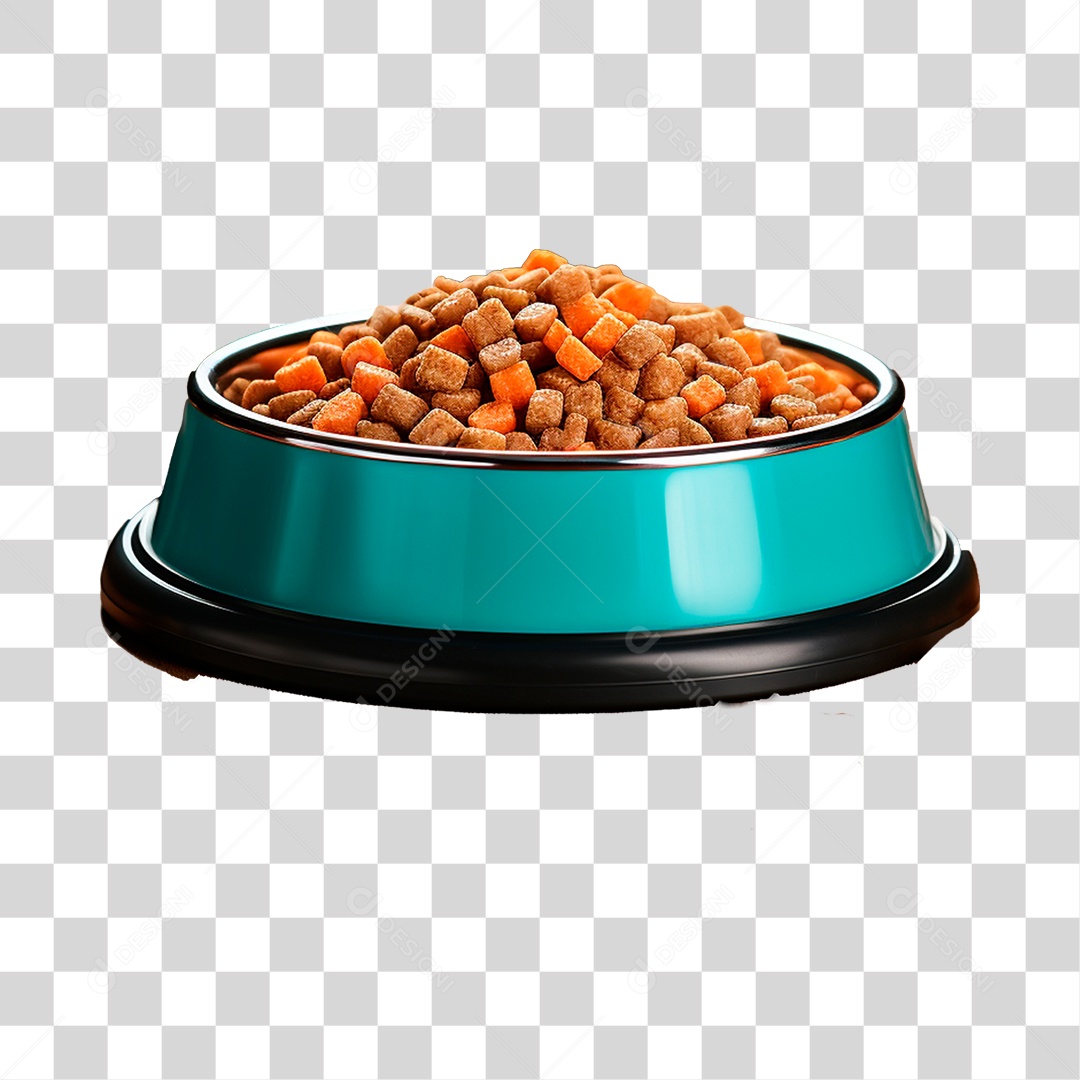 Vasilha de Ração para Animais de Estimação PNG Transparente