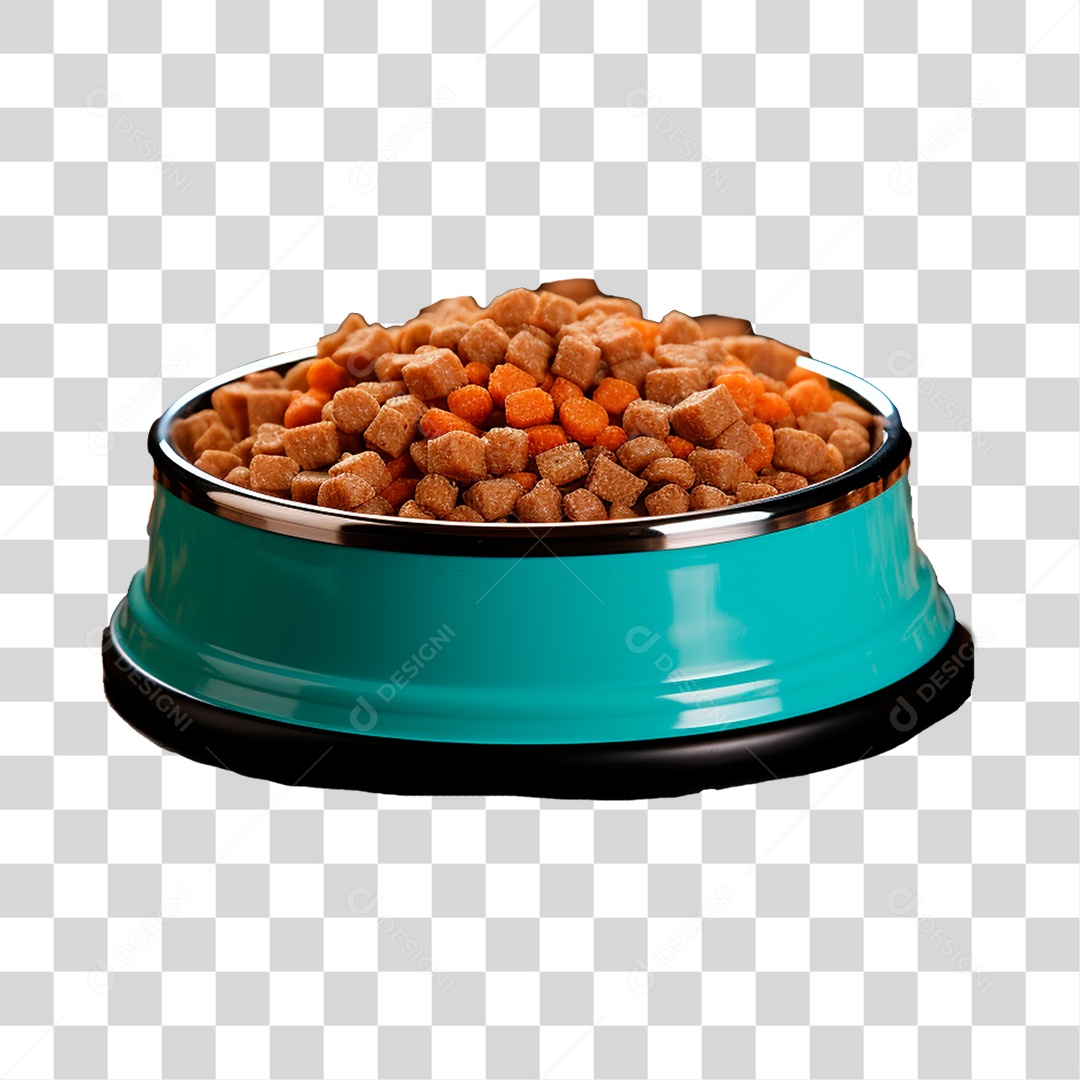 Vasilha de Ração para Animais de Estimação PNG Transparente